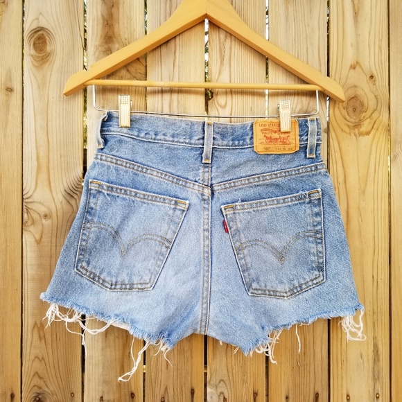 Levi's Other - Levi's High Rise Girls Cutoff Jean Shorts